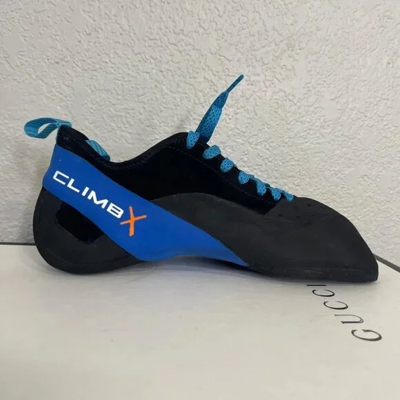 Climb X Rock-Star Lace Climbing Shoe Blue Black‎ X Factor Sole Men\'s Size 9.5 US climb X Shoes for Men on Sale up to 90% Off: Poshmark main image 3